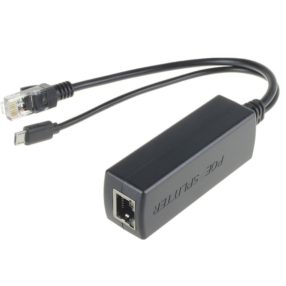 Poe Splitter 5V Micro Usb Gigabit Ethernet For Raspberry Pi 3 B B+ 2 Active Pack Of 12 9771547403425