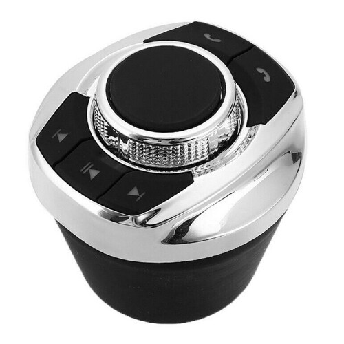 2X Universal Car Wireless Steering Wheel Control Button with LED Light 8-Key Functions for Car Android Navi Player Auto 1