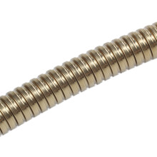 3pcs 1.5M Gold Shower Hose Long Flexible Stainless Steel Bathroom Water Tube