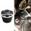 2X Universal Car Wireless Steering Wheel Control Button with LED Light 8-Key Functions for Car Android Navi Player Auto 6
