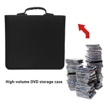 2X Etui na Płyty CD, Etui na Płyty DVD O Pojemności 400 Sztuk Portfele na Płyty CD Ochronne Przechowywanie Płyt CD Uchwyt z Organizerem Broszura