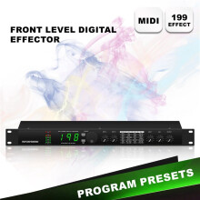 2X Professional Digital Reverberation Multi Effect DSP Processor Audio Processor Equalizer US PLUG