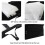 2X CD Case, 400 Capacity DVD Case CD Wallets Protective CD Storage Organizer Holder Booklet Album Box Binder (Black) 7