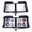 2X CD Case, 400 Capacity DVD Case CD Wallets Protective CD Storage Organizer Holder Booklet Album Box Binder (Black) 8