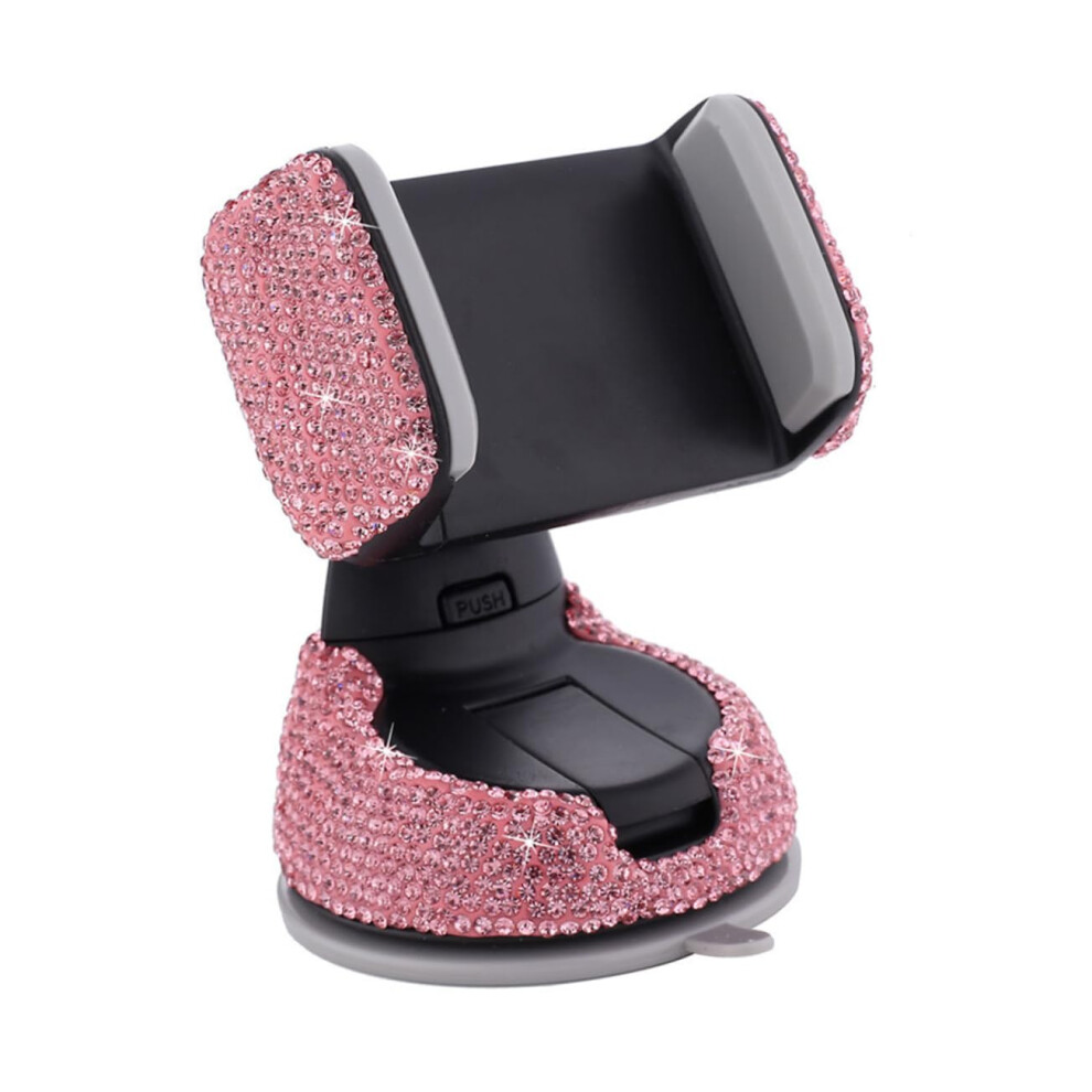 Bling Car Vent Phone Holder With Stable Support, Easy Install Universal Car Mount For Cellphones 9092120027211
