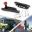 2X Universal Quick Release Roll Bar Fire Extinguisher Mount Bracket for    RZR Ranger  Maverick 3