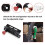 2X Universal Quick Release Roll Bar Fire Extinguisher Mount Bracket for    RZR Ranger  Maverick 5