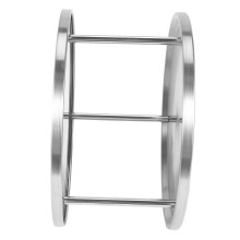 2X Spice Rack Plateau D'Organisateur En Acier Inoxydable 360 Degré Platine Vinyle Rotative 2 Stand