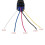 2X Waterproof Integrated Automobile Relay /12V 40A Auto Relay & Socket 5 Pin 5