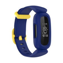 Kids Floral Soft Replacement Wristband for Fitbit Ace 3 Boys Girls Secure Comfortable Wear