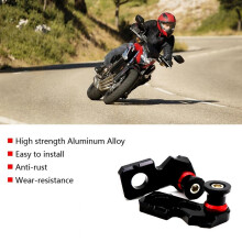4X Bloc de Régleur de Chaîne En Aluminium de Moto de Commande Numérique Par pour CB650F CBR650F 2014-2019