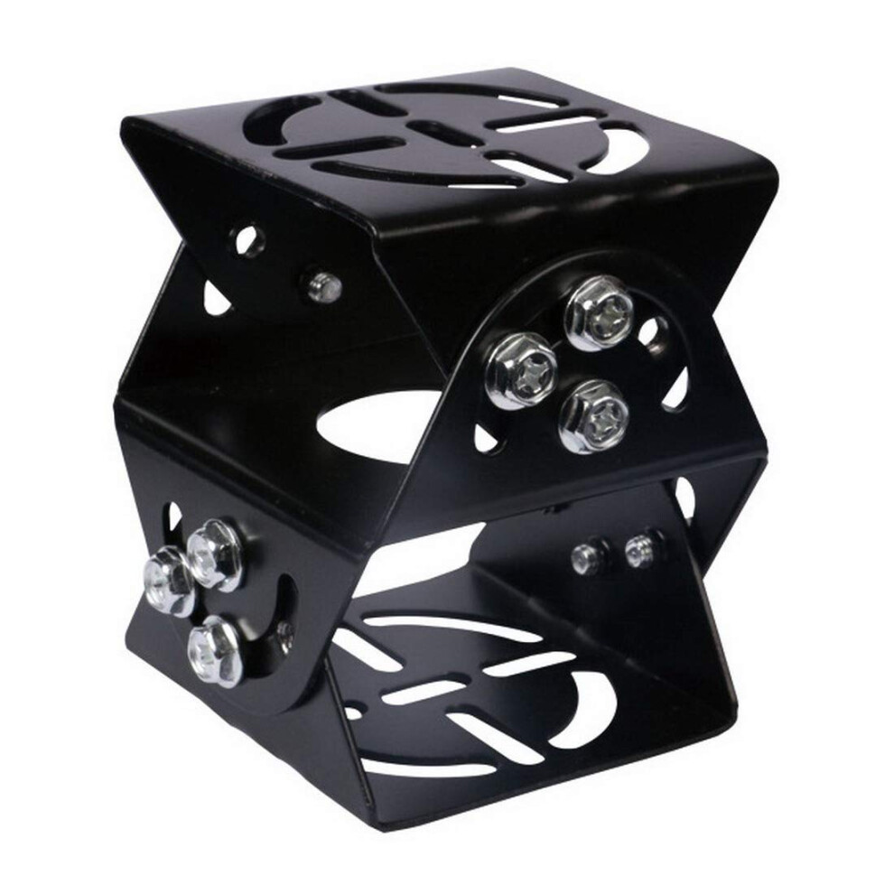 Cctv Camera Wall Mount Bracket Steel Security Camera Support With Durable Stable Design Black 9771547404392