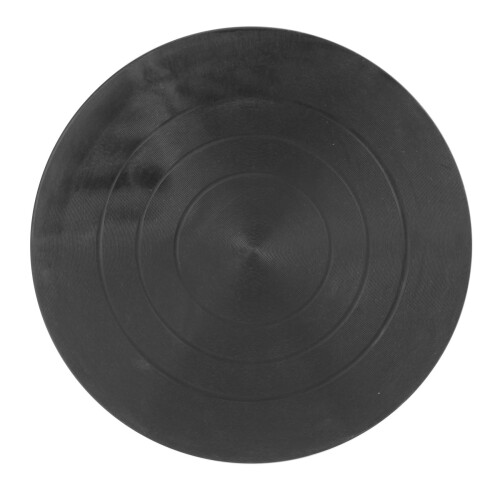 2pcs 30cm Pottery Wheel Modelling Platform Sculpting Turntable Model Making Clay Sculpture Tools Black 2
