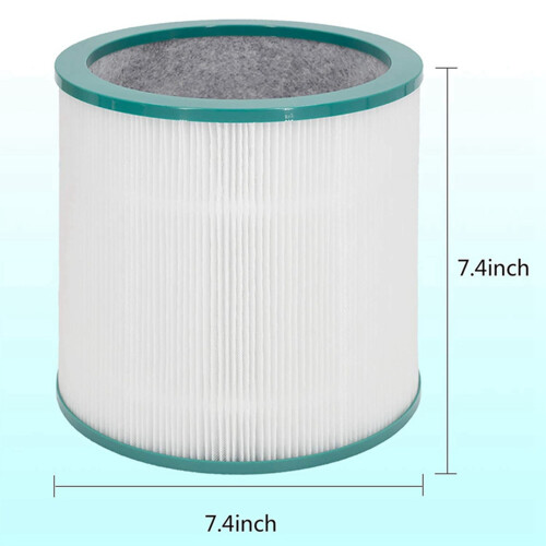 2X True HEPA Replacement Filter Compatible with   Purifier Pure Cool Link TP01 TP02, TP03, Part 968126-03 2