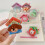 Kitchen Magnet Set Cartoon Character Designs-Four leaf grass 6