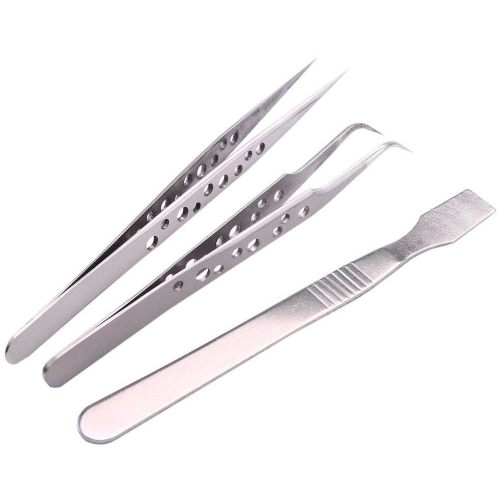 18 Pcs Tweezers Set Stainless Steel Anti-Static Precision Tweezers For Electronic Mobile Phone Repair Tools Hand Tools 6031817375276