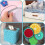 6 Pieces Plastic Canvas Sheets, Embroidery Eyelet , Plastic Mesh Sheets for DIY Handmade Knitting Projects 5
