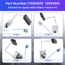 Fuel Level Sensor Gauge Sending Unit 13592605 13592601 for Spark M300 Matiz 4 Ravon P2