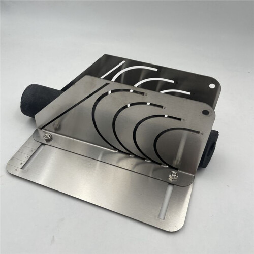 45 Rubber Insulation Pipe Cutter,Foam Pipe Cutter Tool Adjustable Insulation Cutting Fixture Pipe Cutting Guide S 1