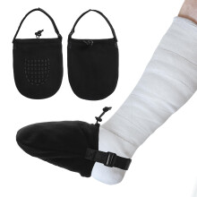 Waterproof Cast Toe Cover 2PCS with Adjustable Fit and NonSlip Sole for Adult Foot Protection