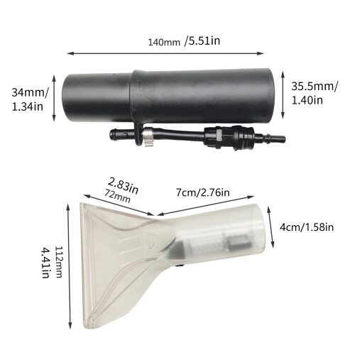 Comfortable Grip Curtain Sprayer-SE4001 transparent s 1