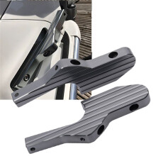 Motorcycle Passenger Footrest Rearward Extended Footrest for GTS300 GTV 200 250 300IE Titanium Color