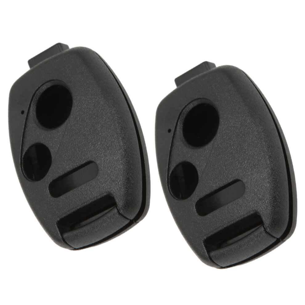 2Pcs Plastic Key Fob Cover For Crv 2007-2013 Replacement Shell 7901376380211
