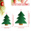 Holiday Season Decorative Christmas Tree Shape Throw-45cm 2