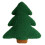 Holiday Season Decorative Christmas Tree Shape Throw-45cm 3