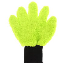 2Pcs Lint DoubleSided Microfiber Car Wash Gloves, Durable Absorbent PaintSafe Car Detailing Gloves for Interior and Exterior Cleaning