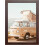 8.5x11 Picture Frame Certificate Document Frame with Shatter Resistant Plexiglasss, 6 Pack Diploma Frames for Wall and Tabletop, Walnut 8