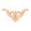 Rubber Wood Carved Corner Applique 4 Pieces 2