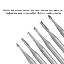 2.35mm Tungsten Steel Micro-Type Sculpture Carving Engraving Tool Set with High Hardness,Sculpture Knife Set,(Small Set)
