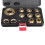 11Pcs Woodworking Router Bushing Guide 10-30mm Copper Premium Router Guide Bushes 6