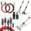 20pairs Solar Panel Connectors, Male/Female 1000V Solar Panel Cable Connector IP67waterproof,2assembly Wrenches 6