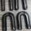 Tile Leveling System Tile Spacer 1/4 Inch, Horseshoe Spacer U Shape Plastic Tile Leveling Clip, 200PCS 6