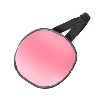 Eye Patch for Adults with Comfortable Silk Surface, Full Coverage Pink Design for Amblyopia Strabismus