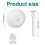 Anti Slip Plastic Bobbins Caps and Thread Spool Covers Household 4