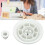 Anti Slip Plastic Bobbins Caps and Thread Spool Covers Household 6