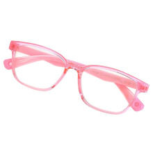 Kids Blue Light Blocking Glasses Clear Pink for Girls and Boys 312 Blue Light Filtering Lenses