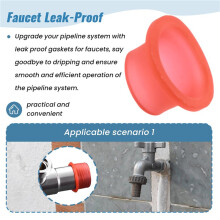 150PCS Faucet Leak-Proof Sealing Gasket, Faucet Leak-Proof Silicone Sealing Gasket