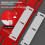 2 in 1 Cutting Machine Base No Drilling Bottom Plate Adjustable Thickened Positioning Bottom Plate Carpenter Tool 2