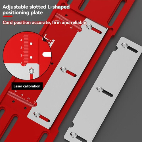 2 in 1 Cutting Machine Base No Drilling Bottom Plate Adjustable Thickened Positioning Bottom Plate Carpenter Tool 1