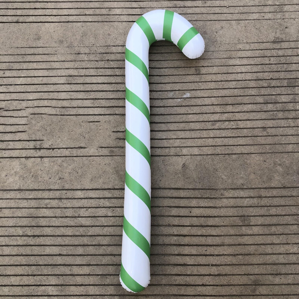 90cm Green Walking Crutch Mobility Aid â Compact Travel Walking Support for Easy Visibility