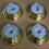 4 Pcs Boat Barometer Clock Thermometer Hygrometer Weather Station Set Wall Mounting Type Brass for Case for Shell Light 6