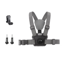 Adjustable Chest Mount Harness Strap for   Action Camera Accessories Combo C