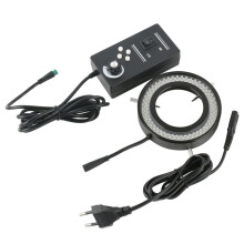 144 Stuks LED-Ringlicht, Instelbaar, 4-Zones Regelbaar, voor Industriële Soldeer, Digitale Camera, Trinoculaire Microscoop, EU