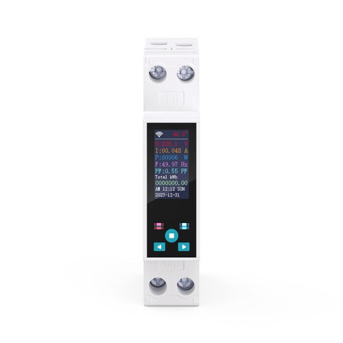 TONGOU 1-50A  Circuit Breaker TUYA MCB with LCD Display Current Under Voltage Wireless Remote Control  A