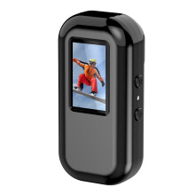 WiFi 1080P HD Kroppskamera Bärbar med Skärmfäste Sport DV Handhållen Cykelinspelare Polismyndighet VCR Svart