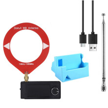Portable SI4732 Radio with Amplifier Mount 10khz-180 Mhz SW MW VHF Radio FM/AM/LSB/USB Pocket Radio